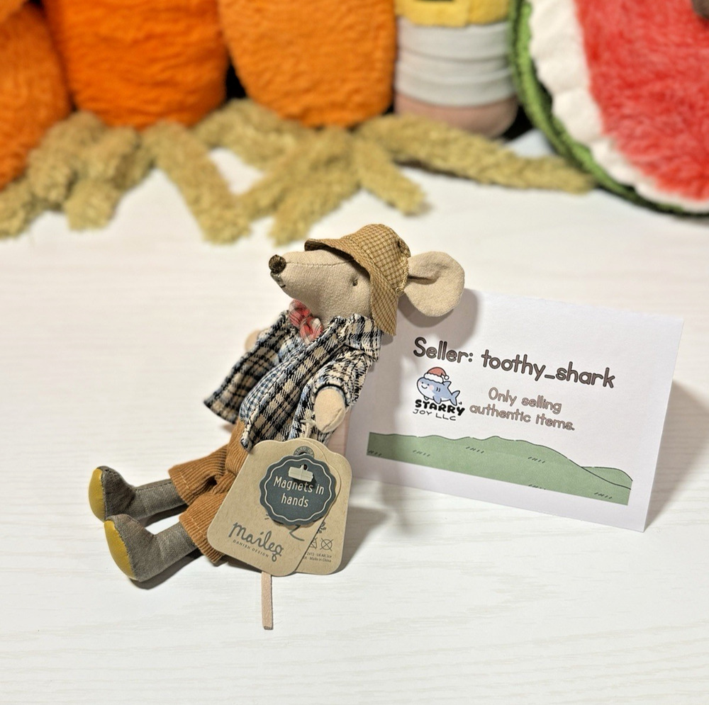 Maileg Grandad Mouse Brand New - Ship from US